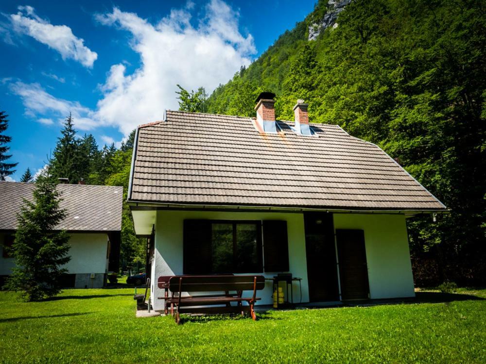 Pocitniska Hisa Radovna Villa Zgornja Radovna Exteriör bild
